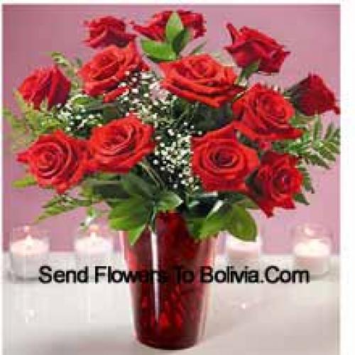 Elegant 11 Red Roses